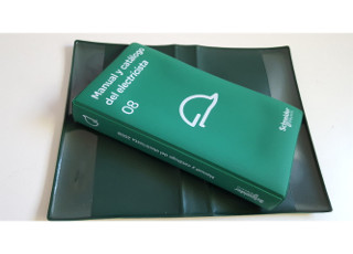 Porta manual PVC industrial y Folia de color verde - CAR006